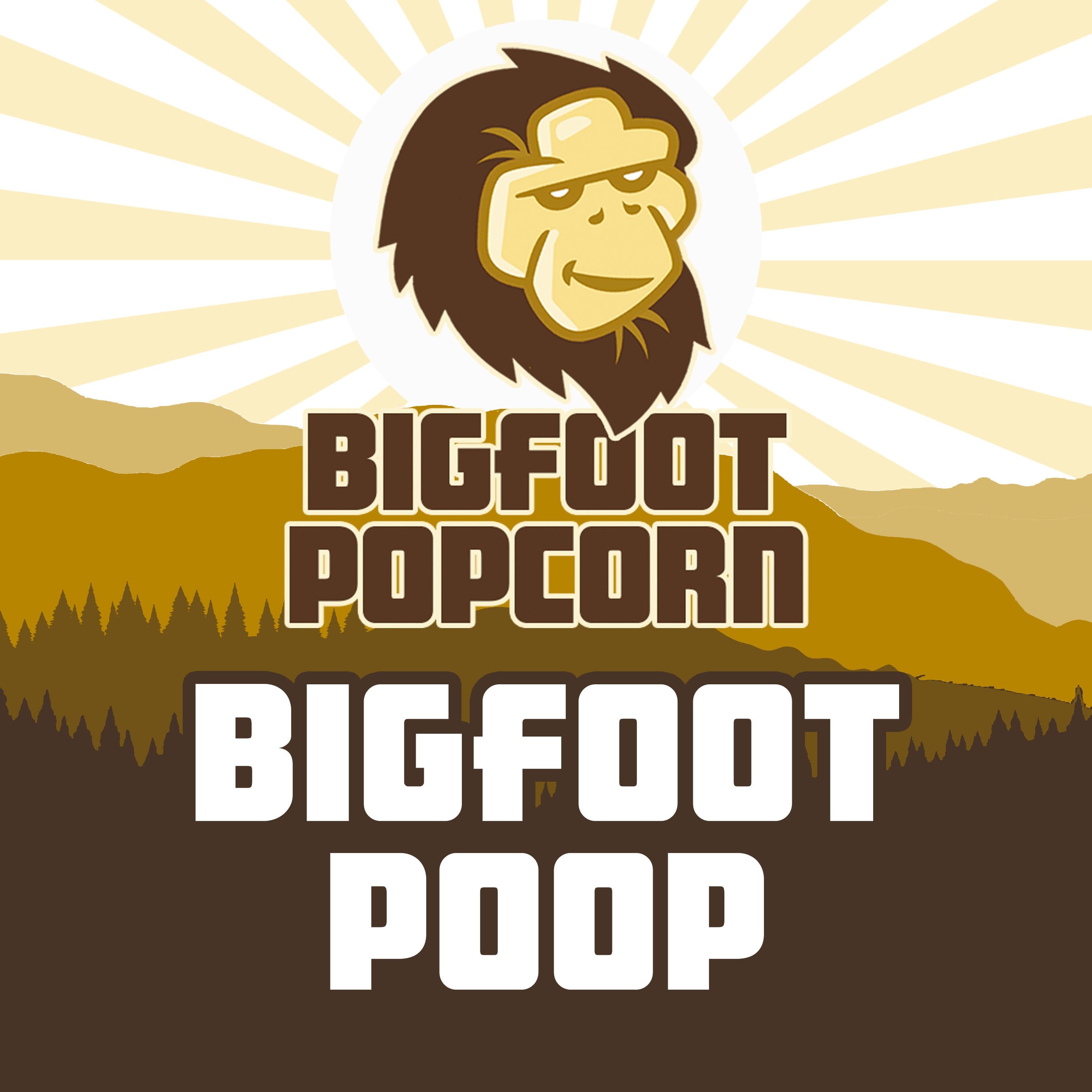 Bigfoot Poop Tin | Bigfoot Popcorn